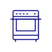 Electric oven repair icon