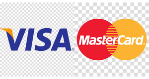 Visa and Mastercard accepted
